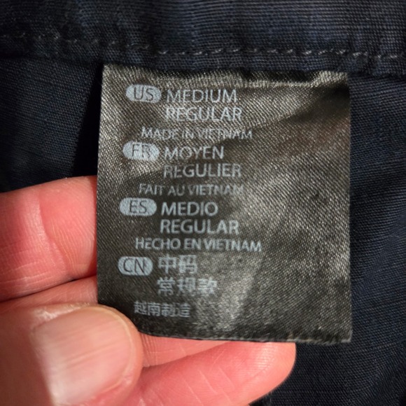 5.11 Tactical Mens Cargo Pants Black Ripstop Work Trousers 24x32 Medium Reg - Picture 4 of 9